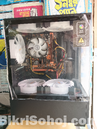 i3 Gaming Pc With River View Case